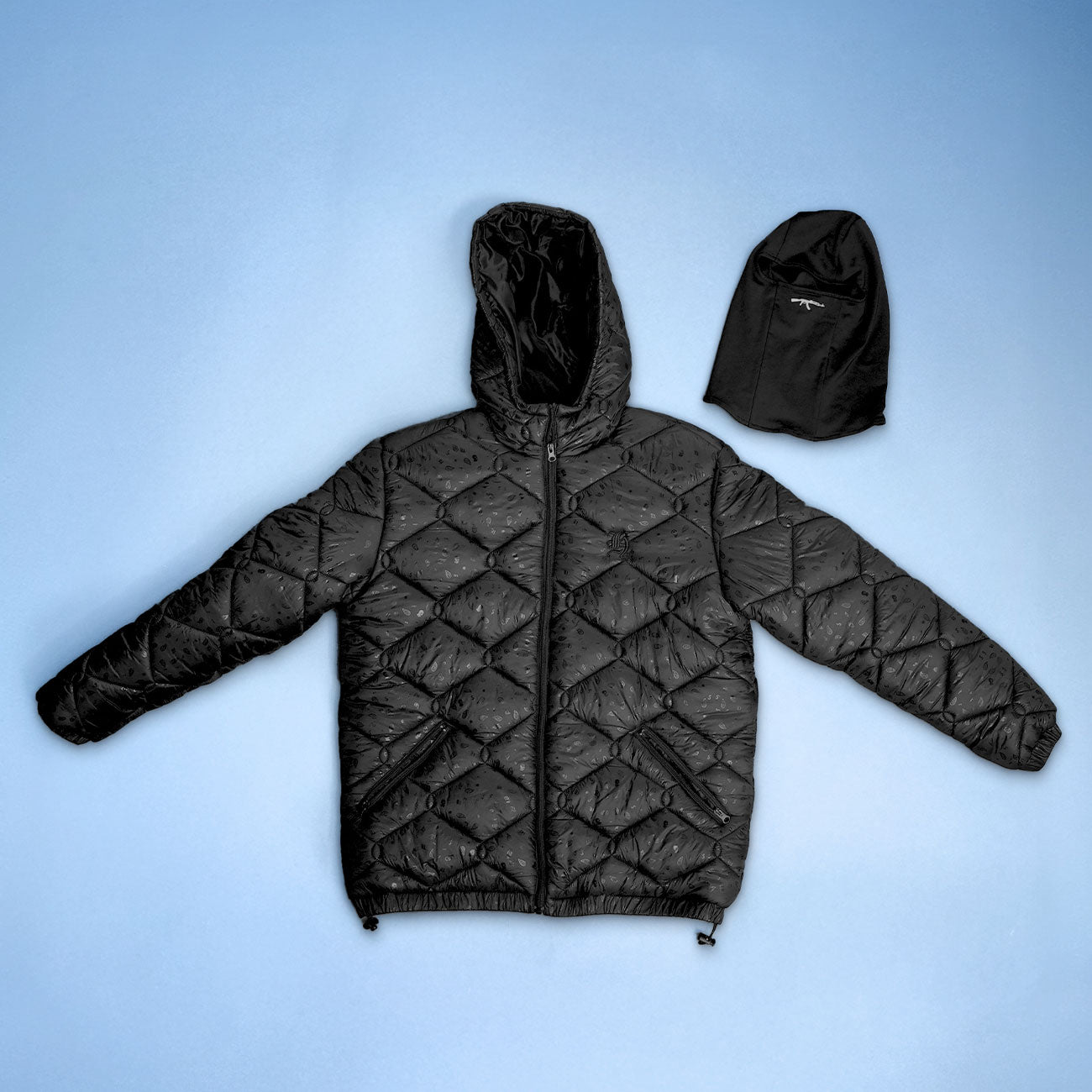 1 of 1 Skimask Hooded Puffer Jacket
