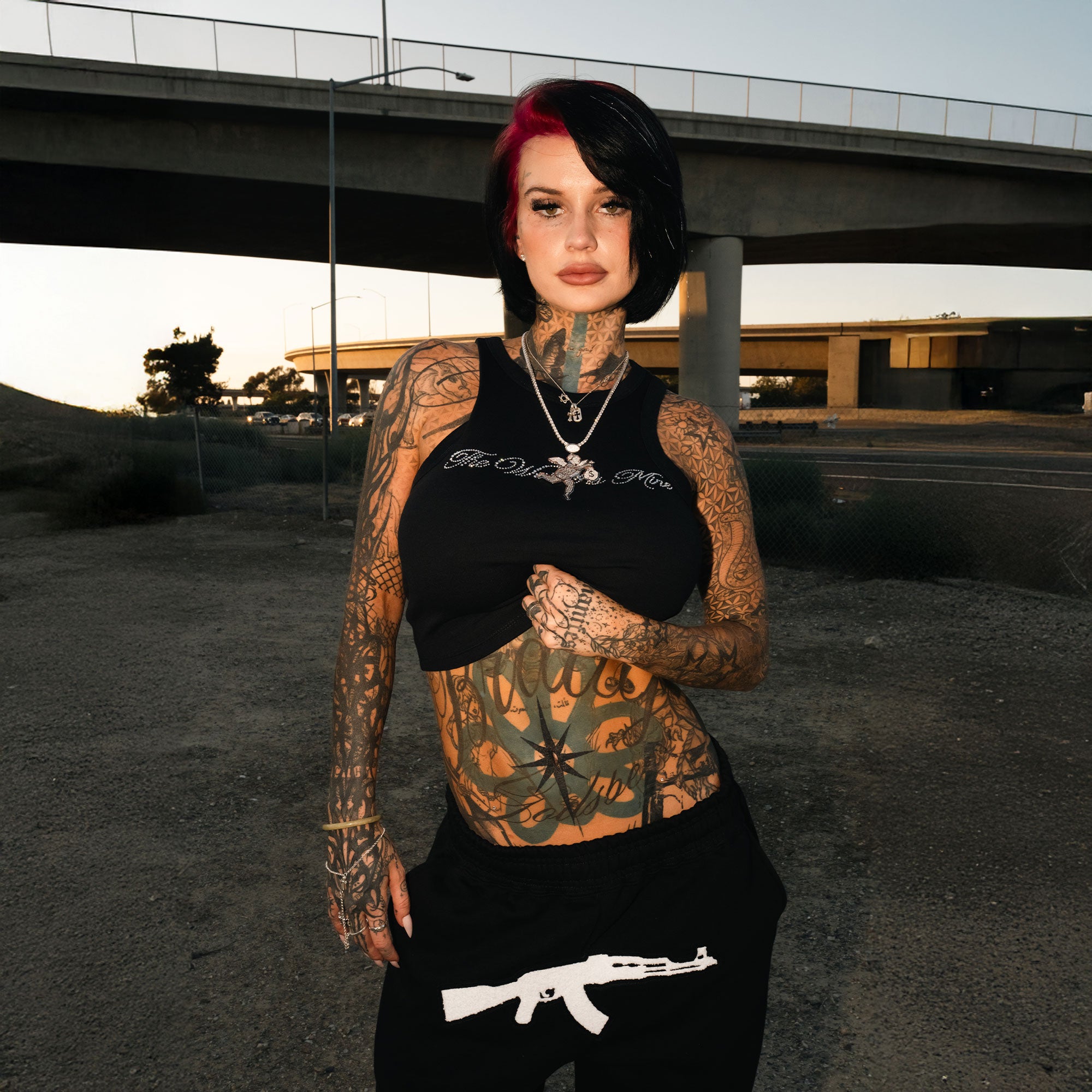The World Is Mine RS - Womens Crop Tank