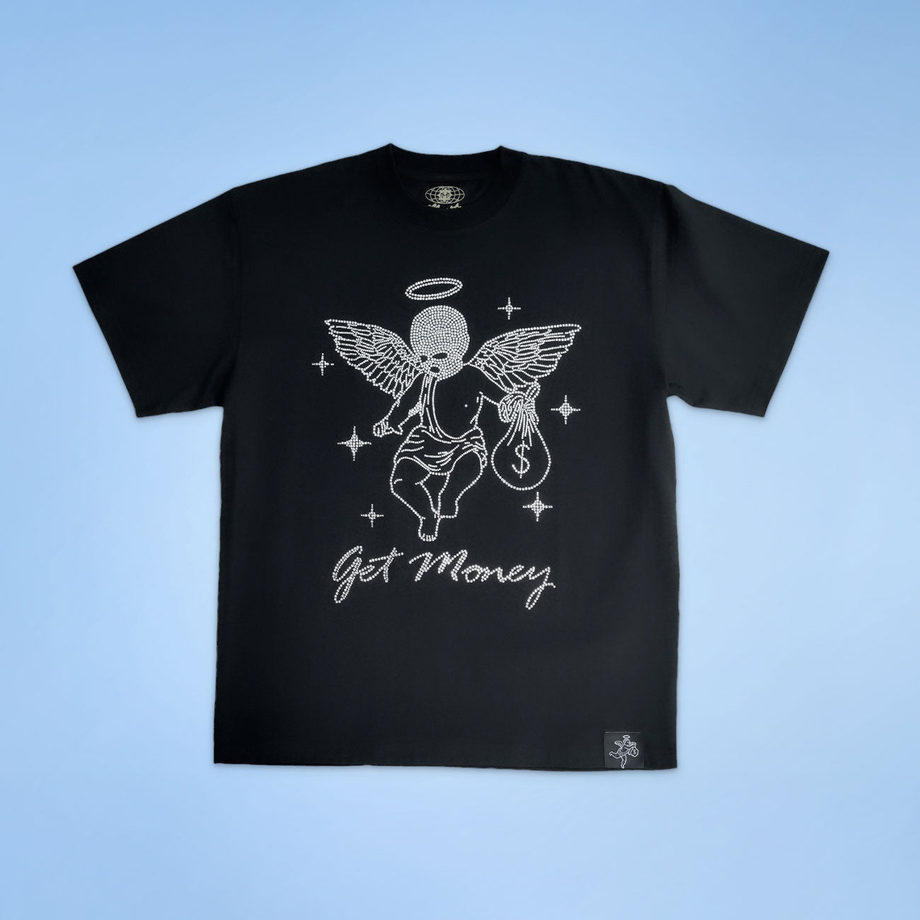 1 of 1 GM Star Rhinestone -BLACK