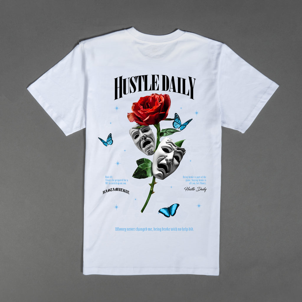 Smile Now Cry Later Tee - White