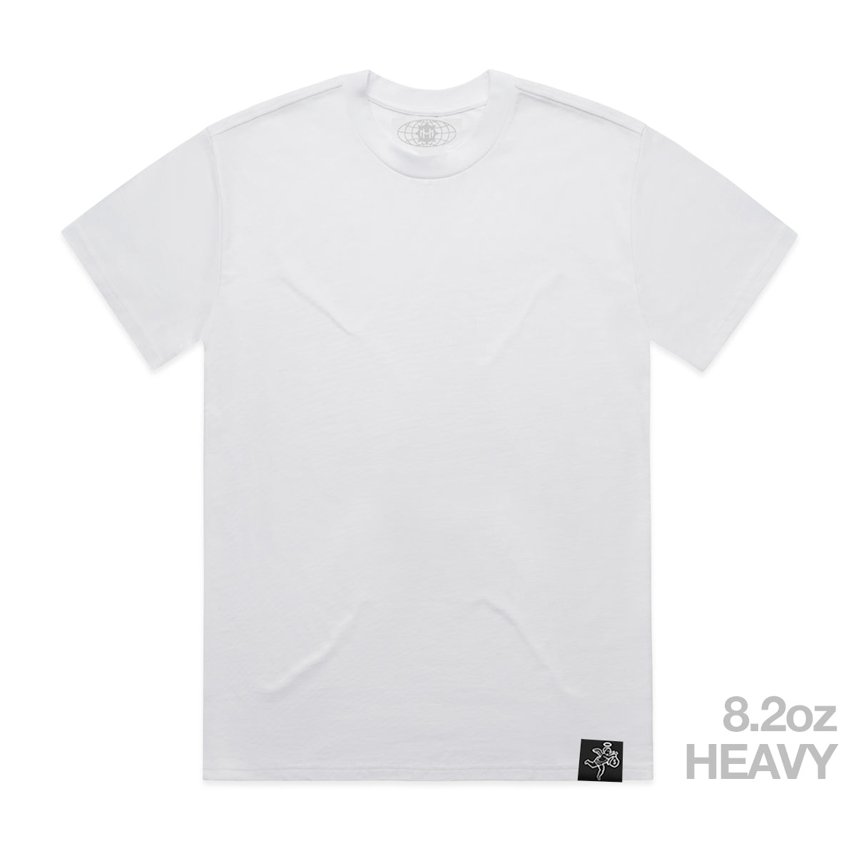 Camiseta blanca pesada - Básica