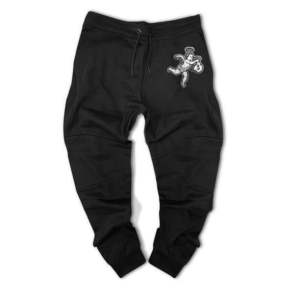 PJS Small angel Chenille Patch PANEL jogger