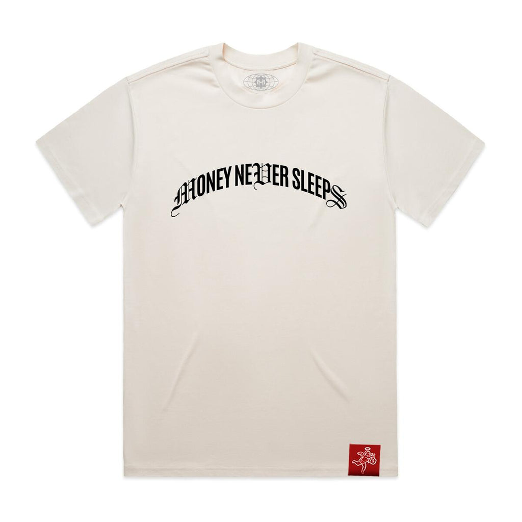 Stars fire money angel - ULTRA HW Red Label - ECRU Tee