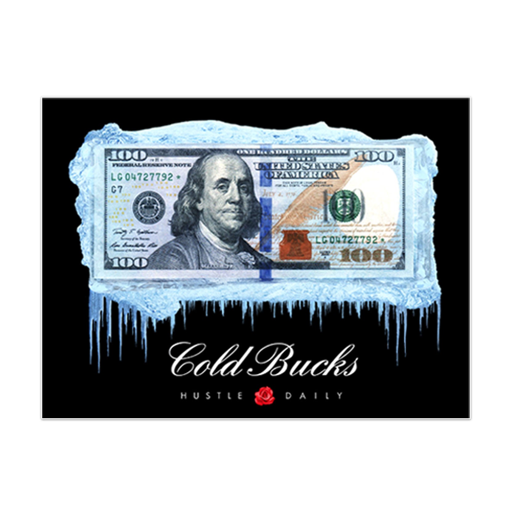 Pegatina Dólares fríos
