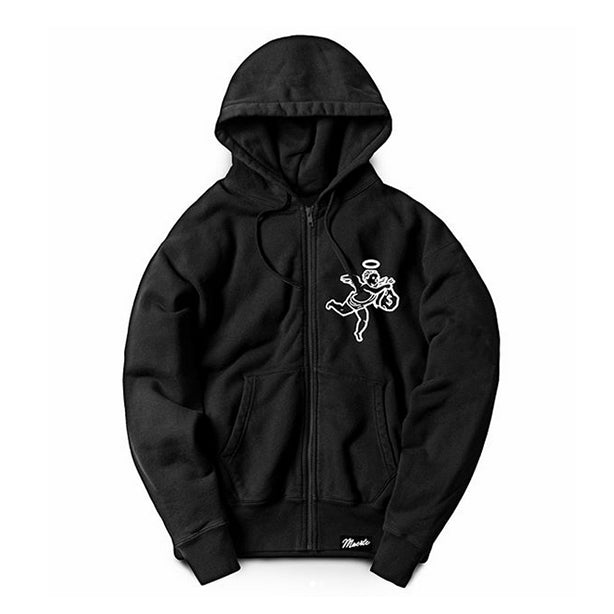 Angel Logo Zip-up Hoodie