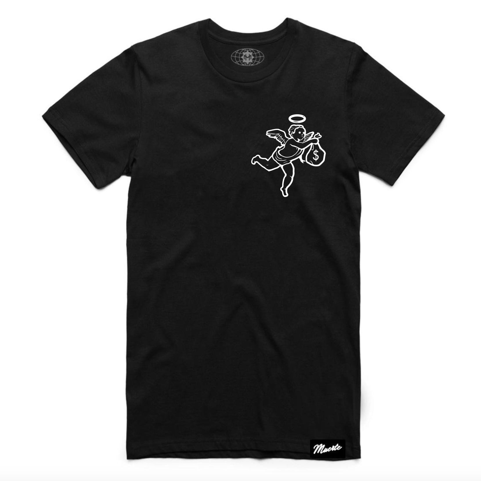 Angelitos T-Shirt - Black Tee