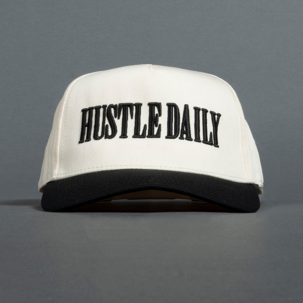 Ski Mask Hustle Daily Baseball Cap  - Natural / Black