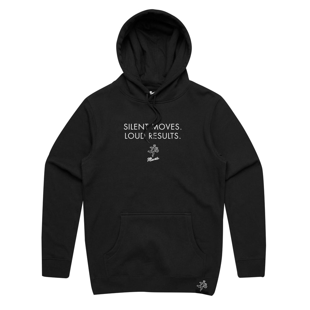QT Silent Moves Loud Results Hoodie