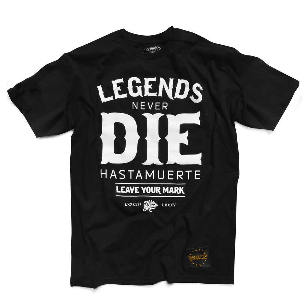 Legends Never Die Black