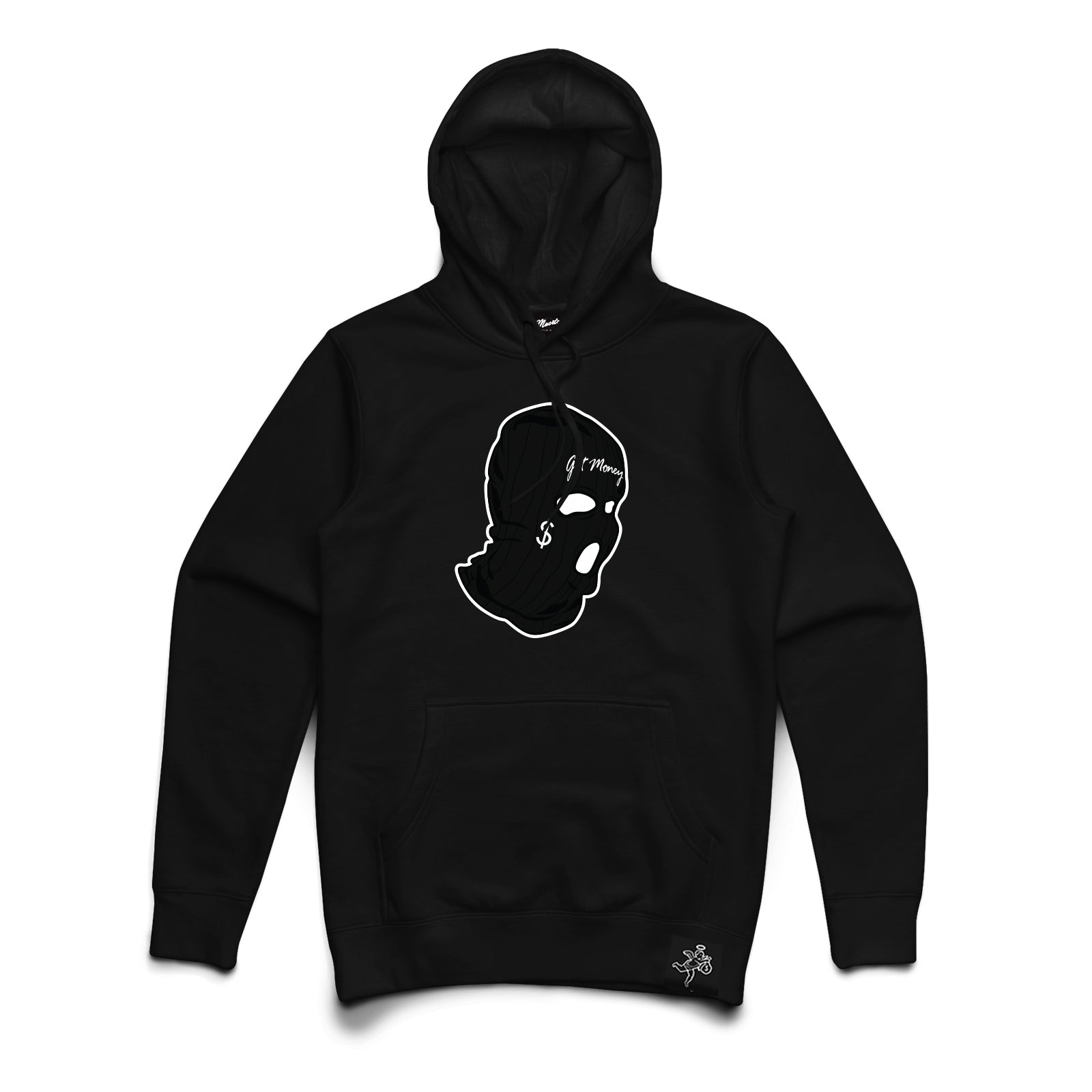 AJ11 GET MONEY MASK CHENILLE PATCH Sudadera con capucha HW