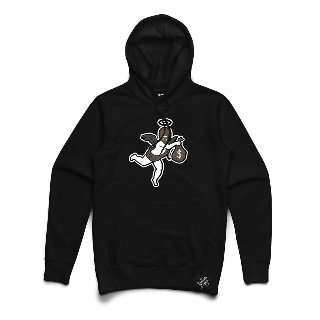 AJ1 DM SKI MASK ANGEL CHENILLE PATCH Hoodie Big and Tall