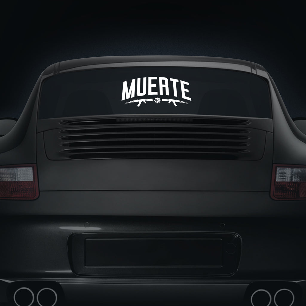 Muerte AK - Car Decal